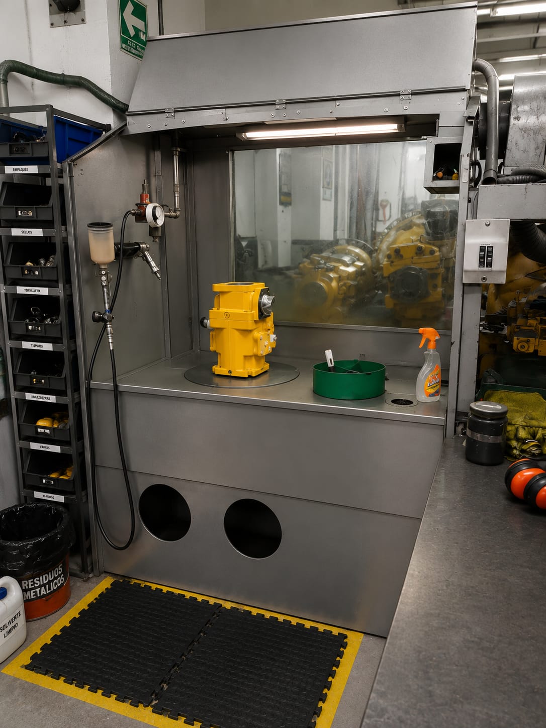Reparación de bombas hidráulicas